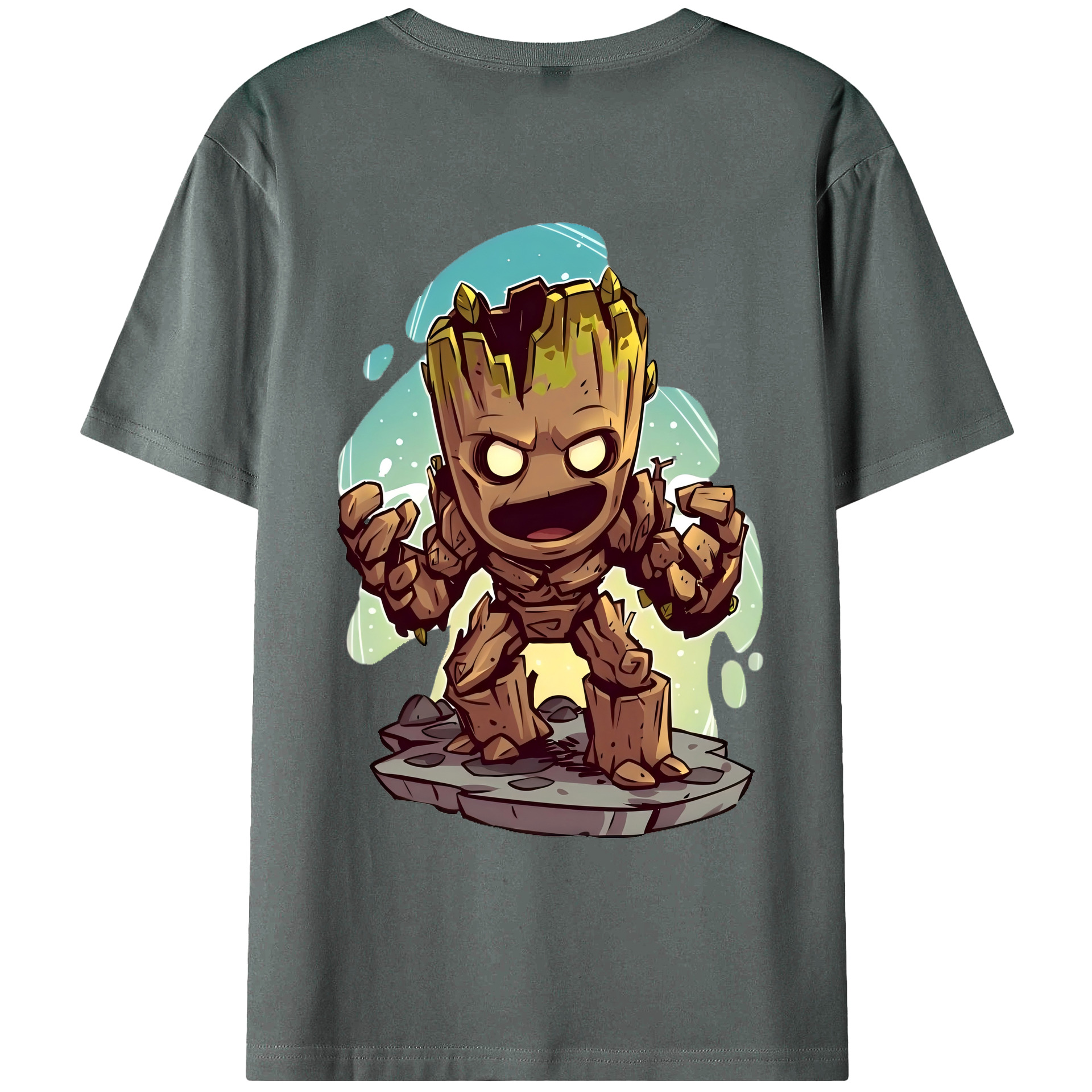 （画像用） アベンジャーズ The Avengers 綿100％ メンズ半袖Tシャツ（バックプリント） 通気性